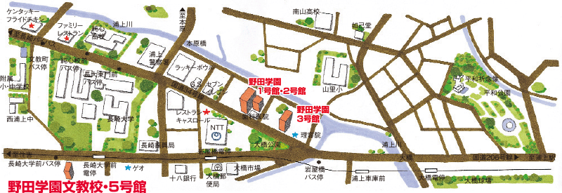 野田ゼミナール地図